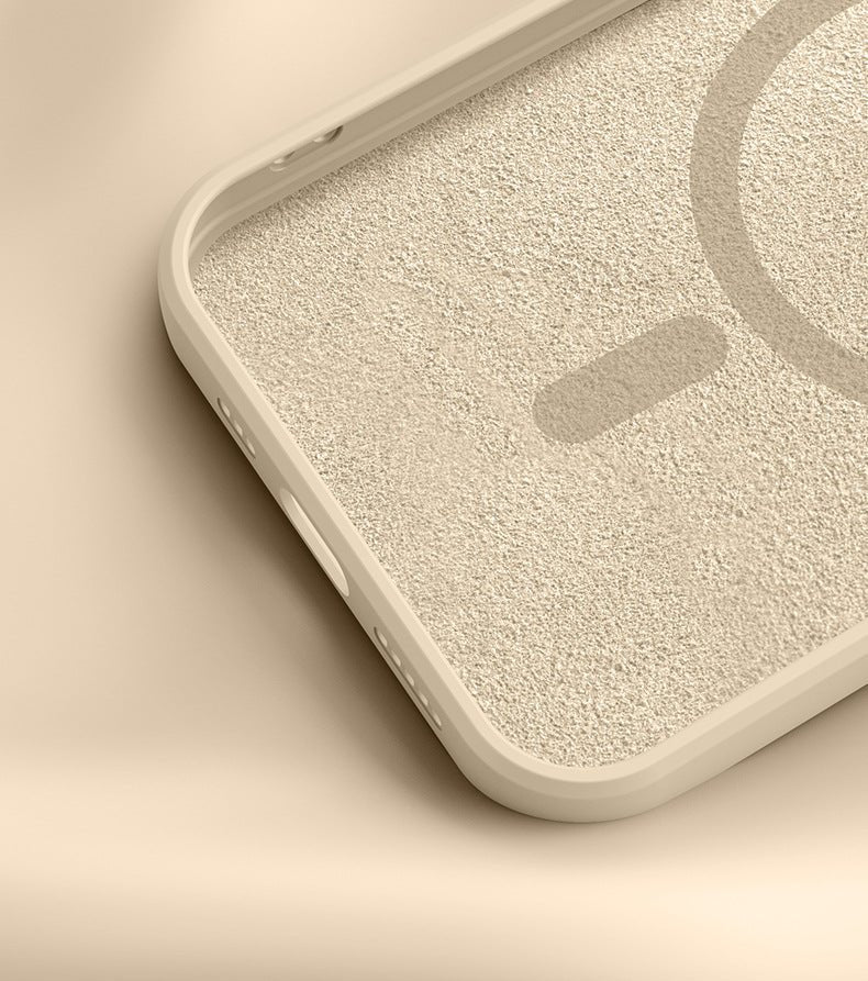 Beige MagSafe Strap Case