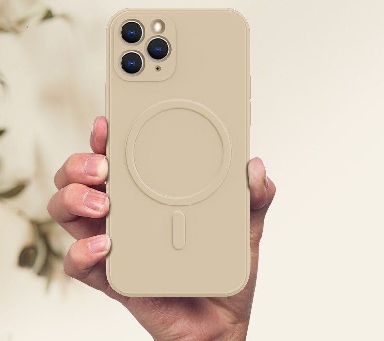 Beige MagSafe Strap Case