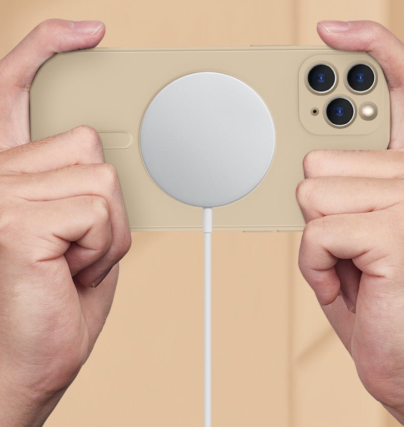 Beige MagSafe Strap Case